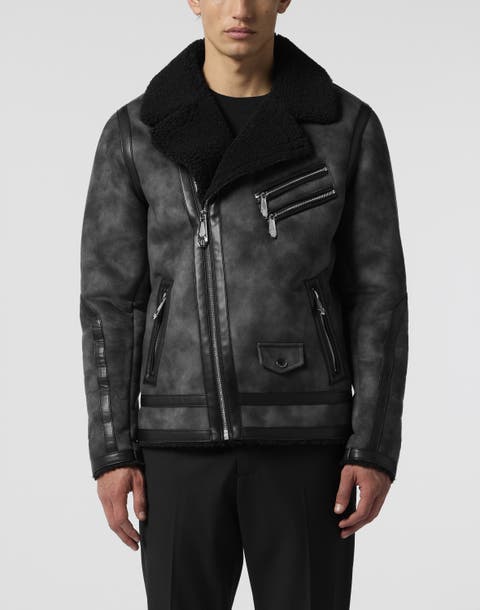 Eco Shearling Jacket Men