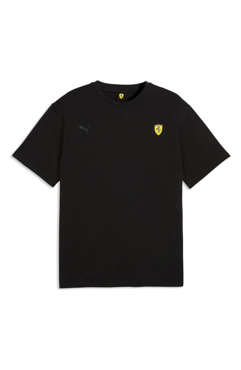 PUMA Ferrari Speed Cotton Graphic T-Shirt, Main, color, Puma Black