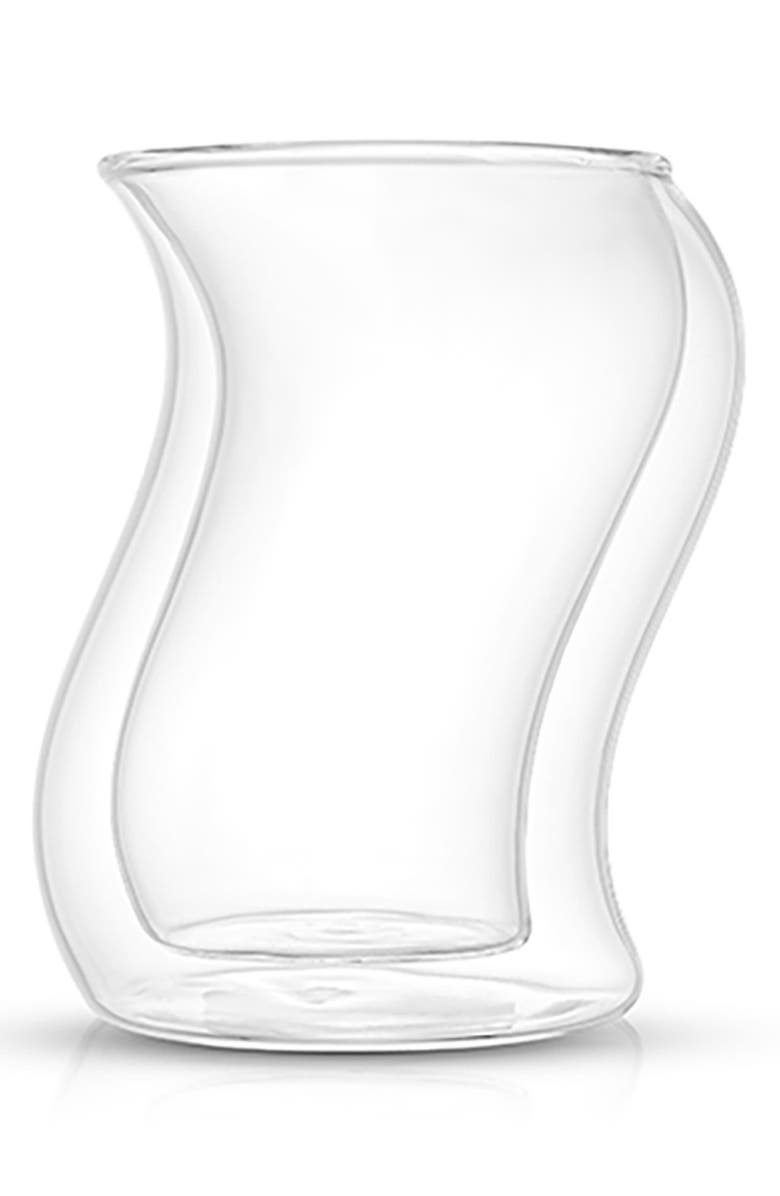 JoyJolt Pivot Shot Glass - Set of 4, Alternate, color, Clear