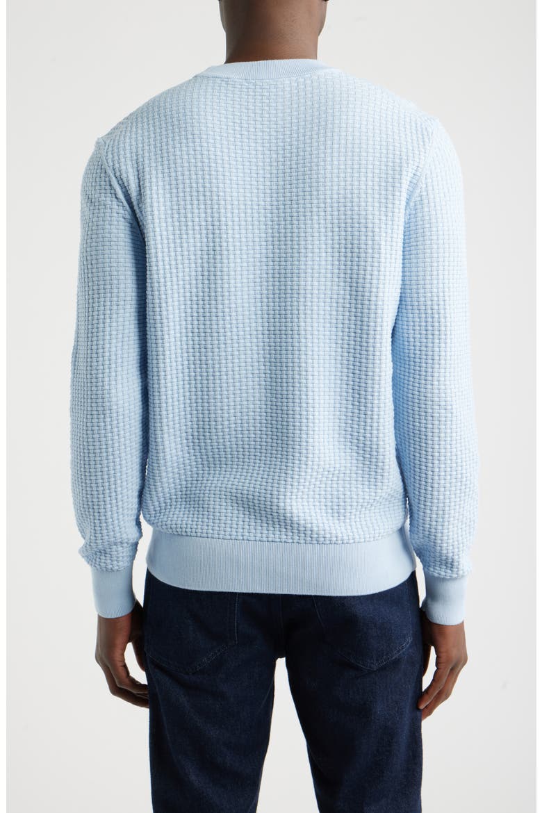 Imberto Textured Sweater, Alternate, color, LIGHT PASTLE BLUE