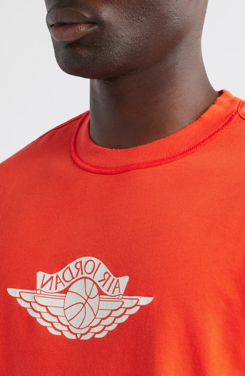 Nike Rare Air Graphic T-Shirt, Alternate, color, Chile Red/ Sail