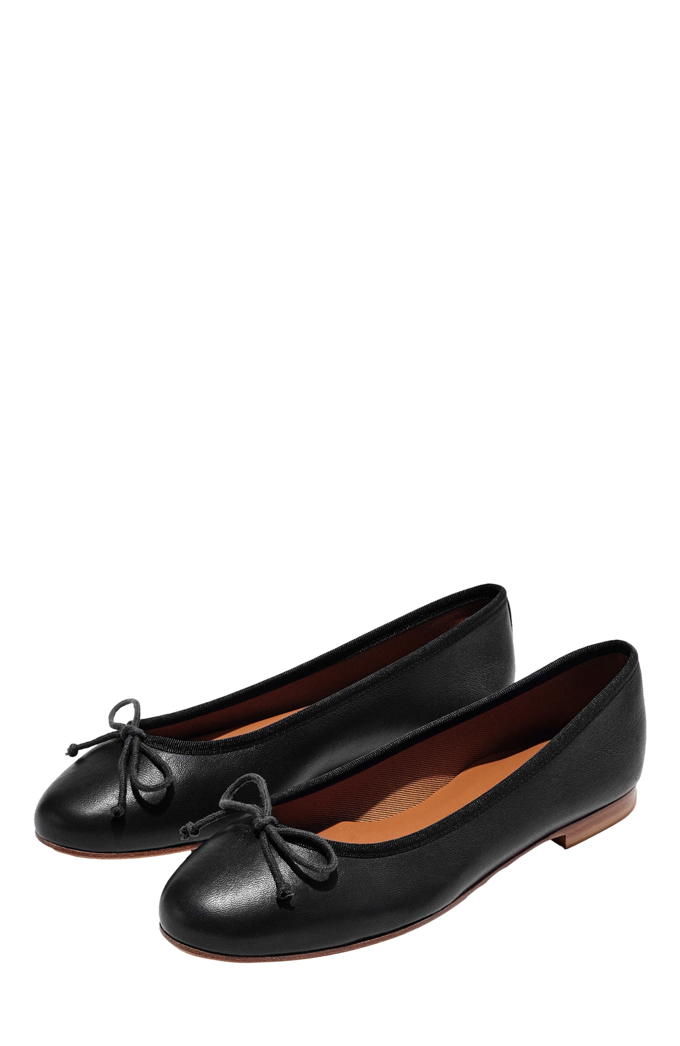 MARGAUX The Demi Flat, Alternate, color, Black Nappa