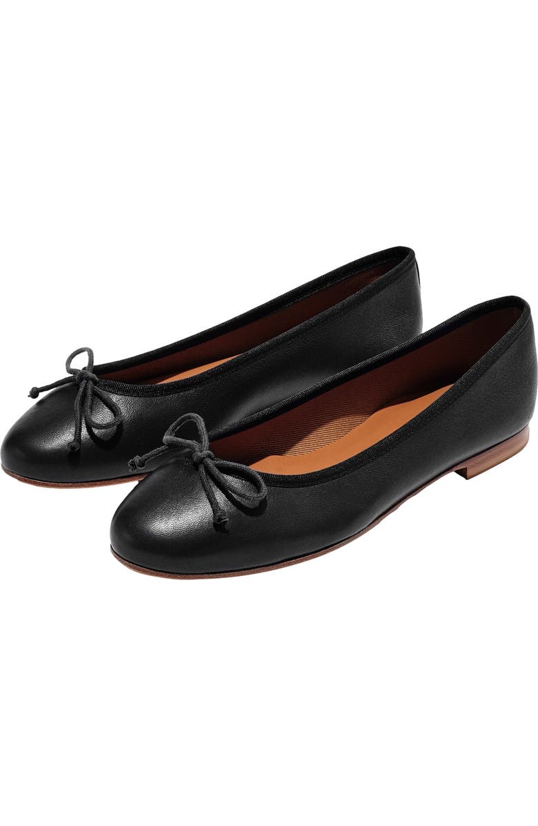 MARGAUX The Demi Flat, Alternate, color, Black Nappa