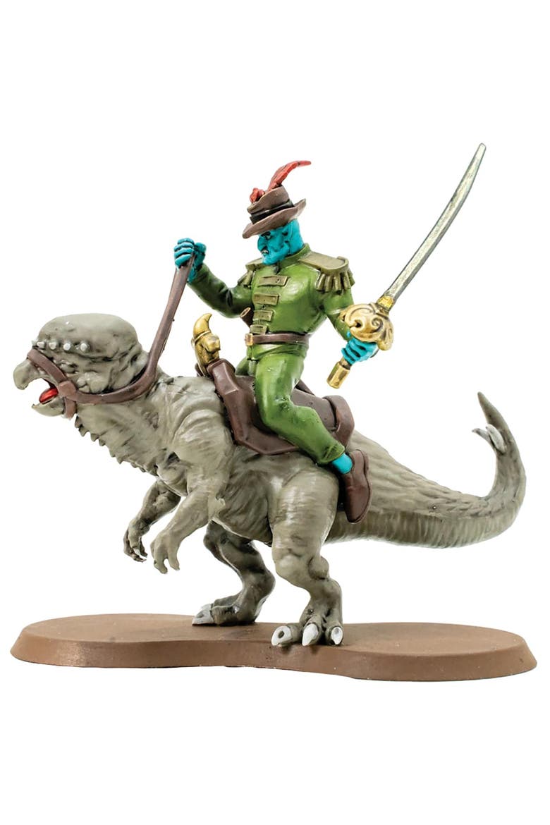 Heroscape, Chain Gruts & Ramosaur Rider Common Army Expansion, Alternate, color, Multicolored