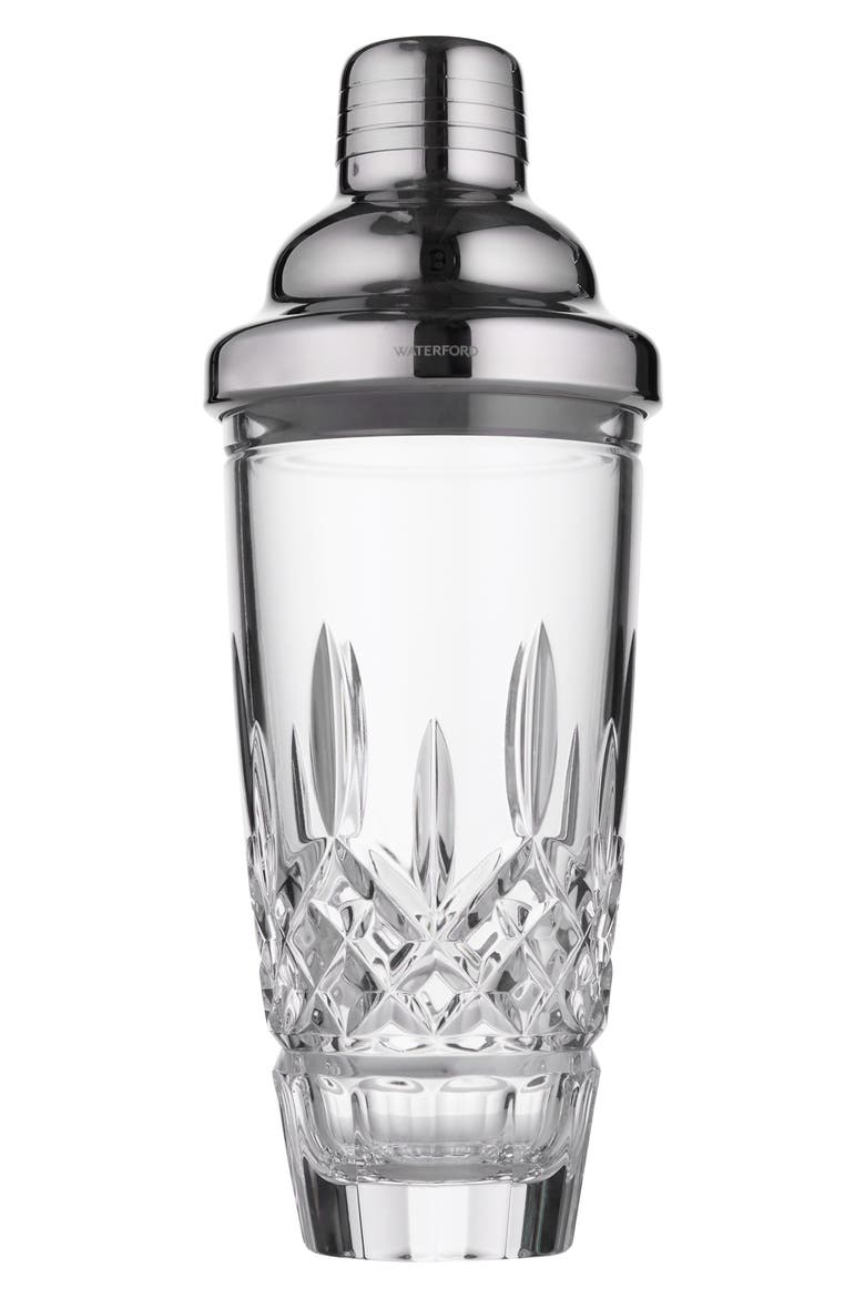 Lismore Crystal Cocktail Shaker, Main, color, NO COLOR