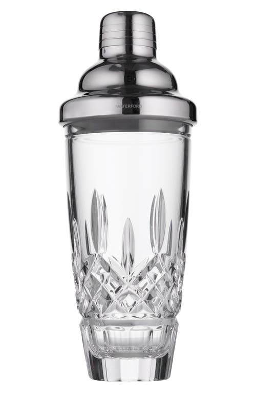 Waterford Lismore Crystal Cocktail Shaker In Transparent
