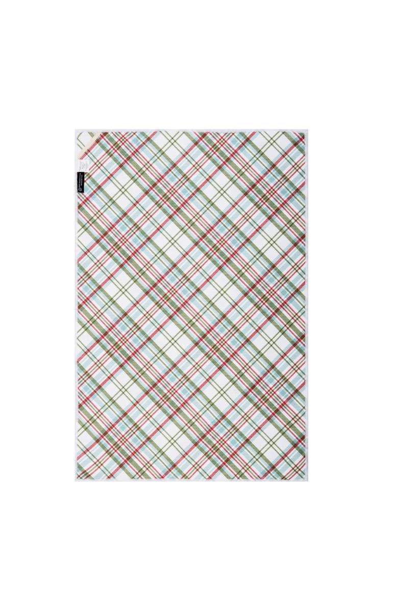 C&F Home Edith Festive Pinecone Botanical Holiday Christmas Dishtowel, Alternate, color, Green