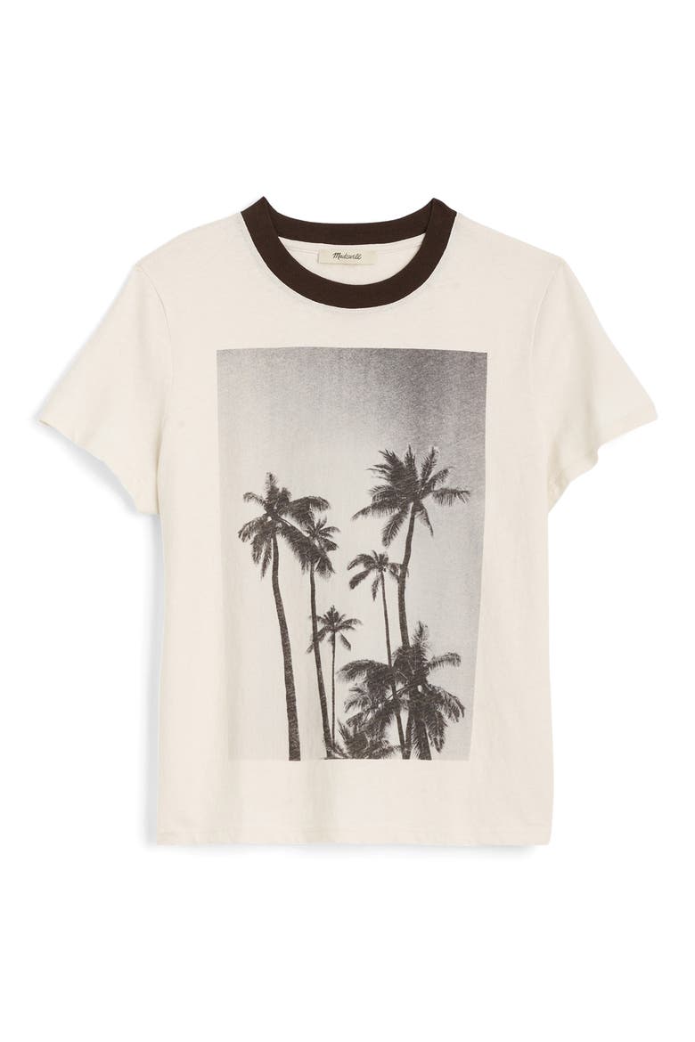 The Relaxed Graphic T-Shirt, Alternate, color, PALM TREE