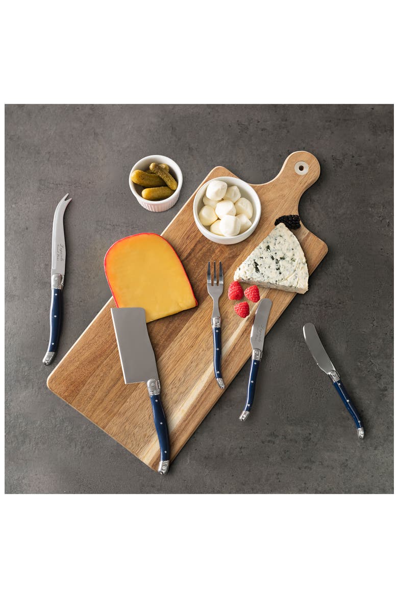 Laguiole 12-Piece Assorted Charcuterie Set, Alternate, color, NAVY