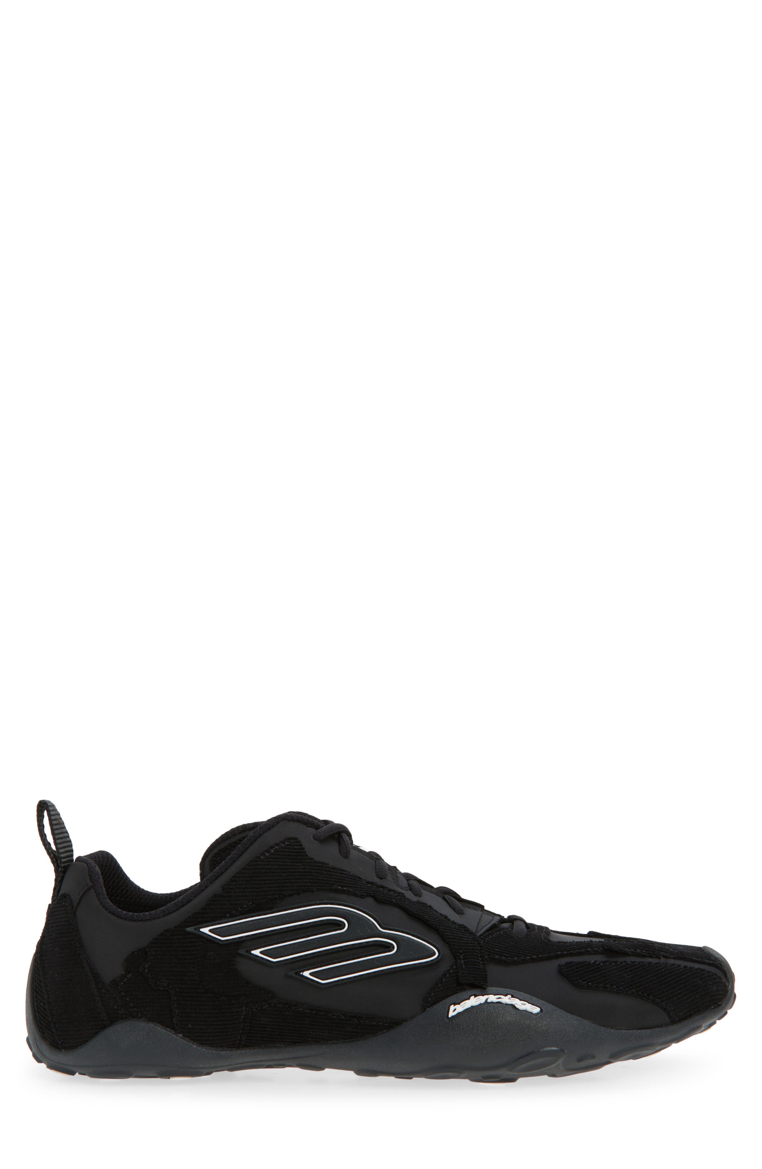 Balenciaga Monday Ultra Low Top Sneaker, Alternate, color, Black
