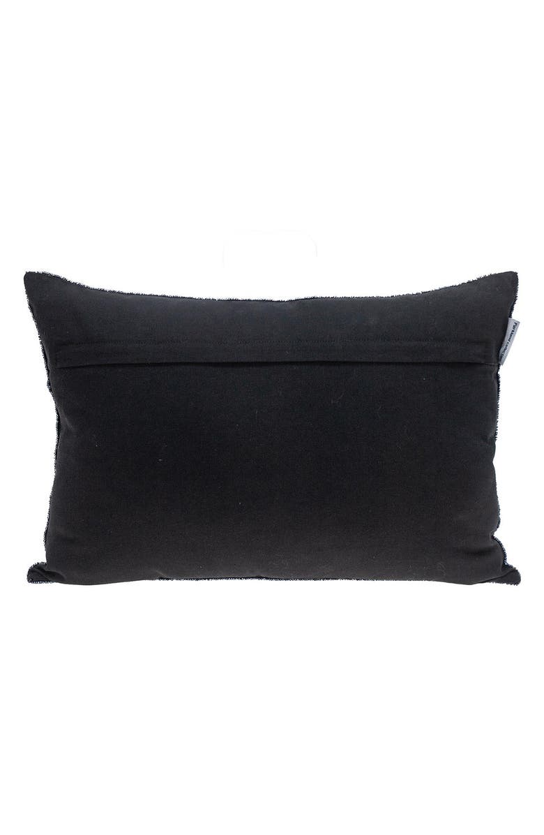 PARKLAND COLLECTION Aster Embellished Throw Pillow, Alternate, color, Metallic Blue