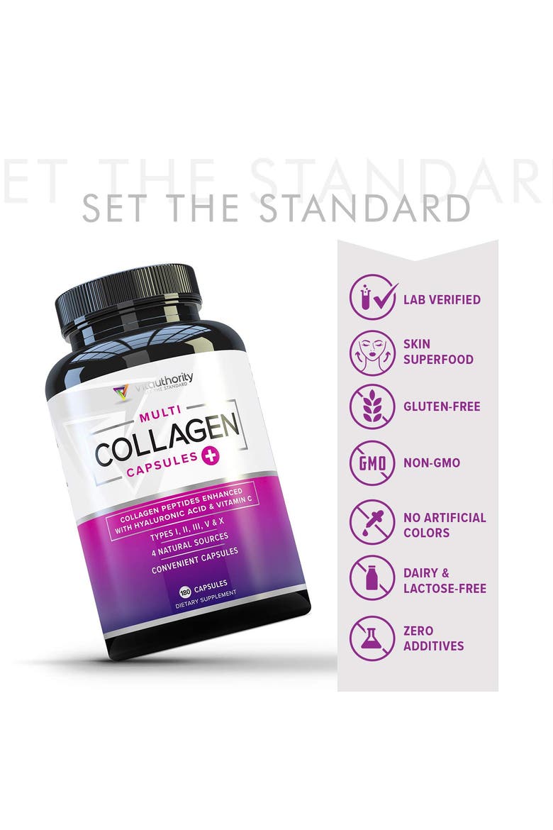 Multi Collagen Capsules, Alternate, color, 180ct