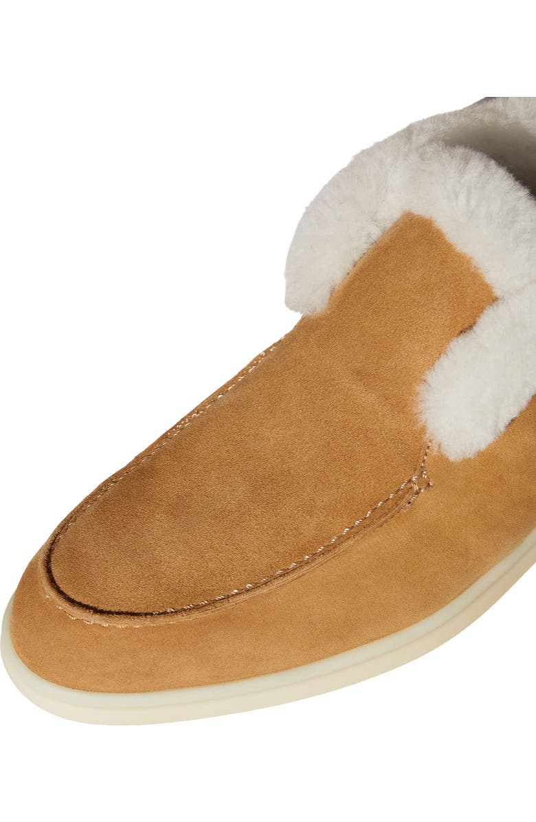 Loro Piana Open Walk Genuine Shearling Bootie, Alternate, color,