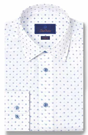 Regular Fit Neat Cotton Dobby Dress Shirt