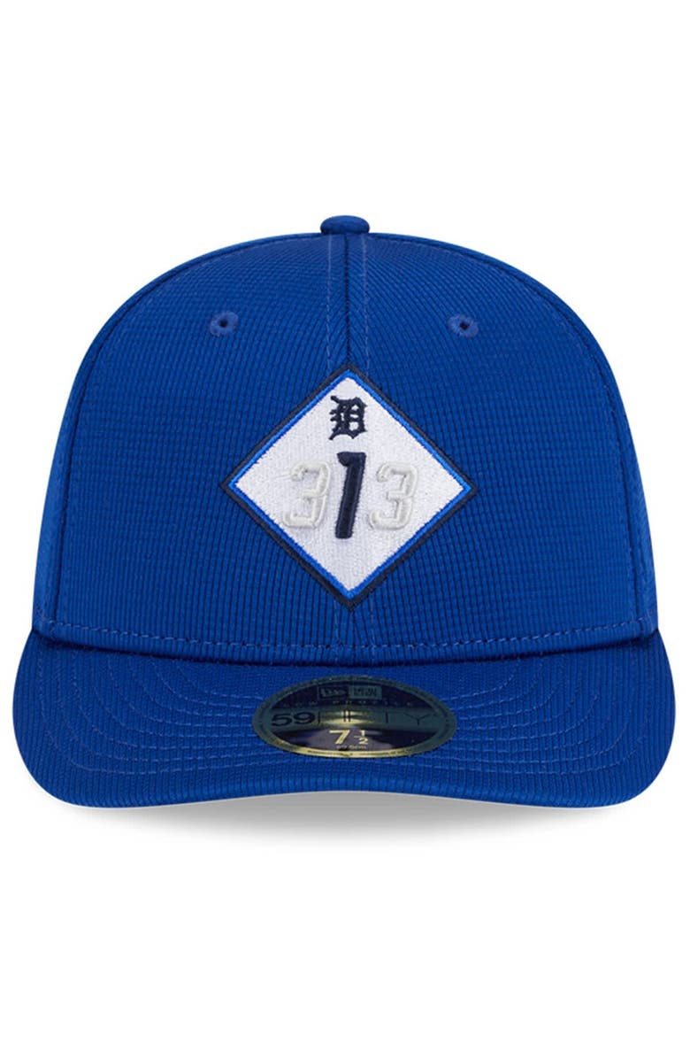 New Era Men's New Era Blue Detroit Tigers City Connect Batting Practice Low Profile 59FIFTY Fitted Hat, Alternate, color, Blue