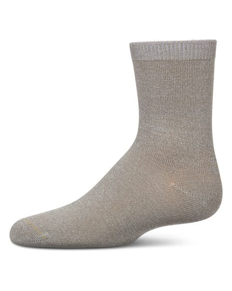 Kid's Basic Soft Rayon Crew Socks (Baby, Toddler, Little Kid & Big Kid)