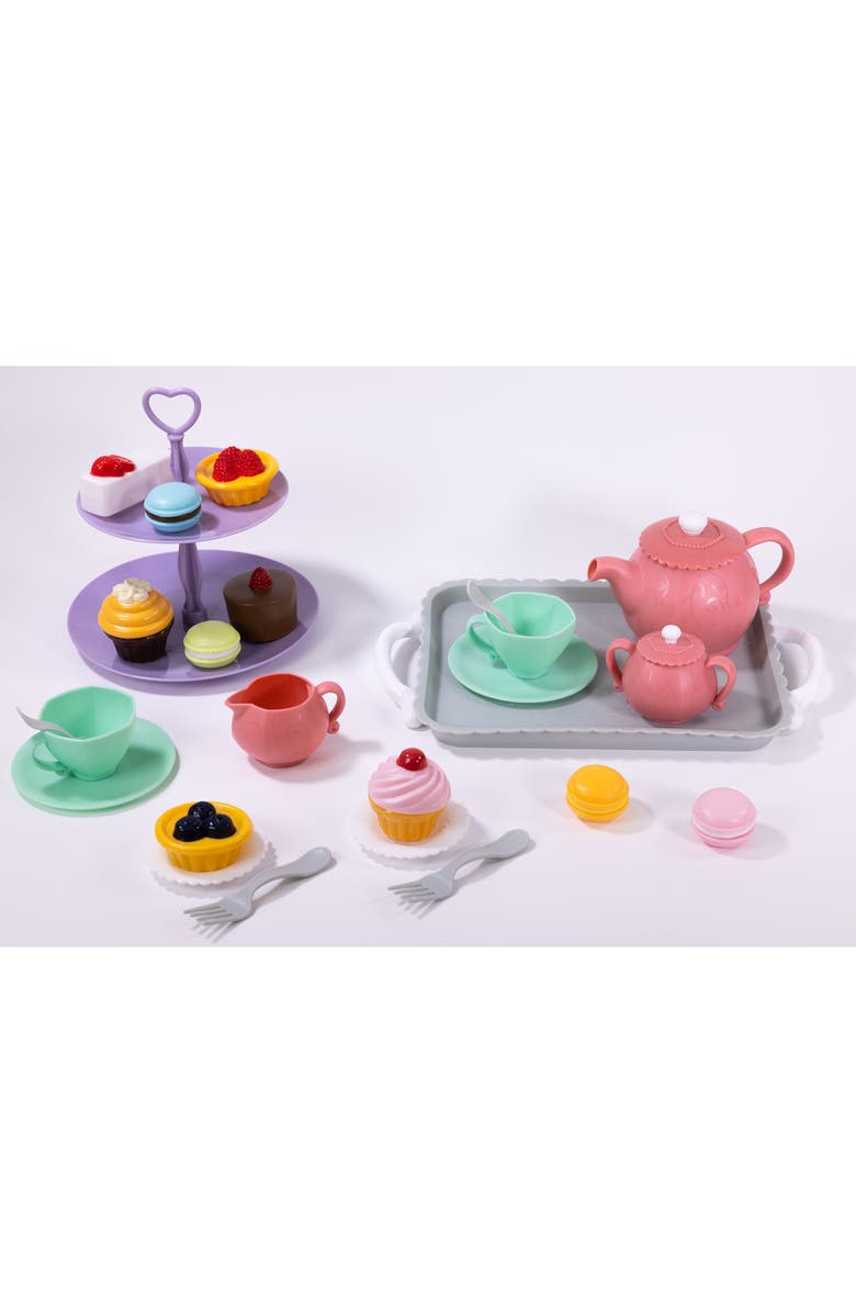 NurtureNature Afternoon Tea Set 25Pc, Ages 3+, Alternate, color, Multicolored