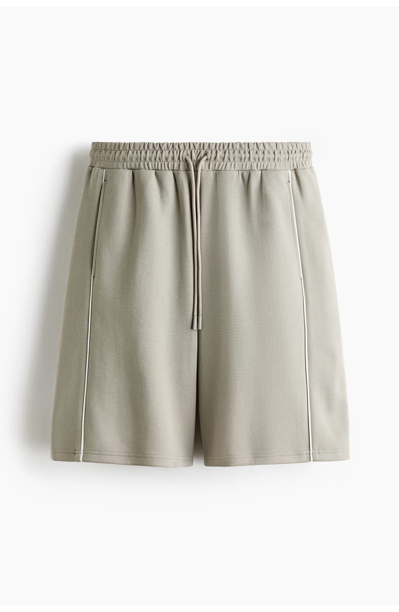 H&M Loose-fit sports shorts with drymove, Alternate, color, Beige