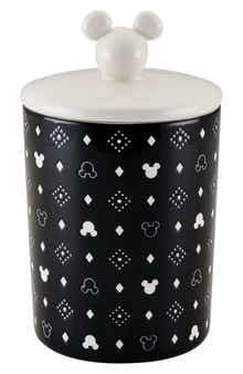 Disney Mickey Head Ceramic Jar