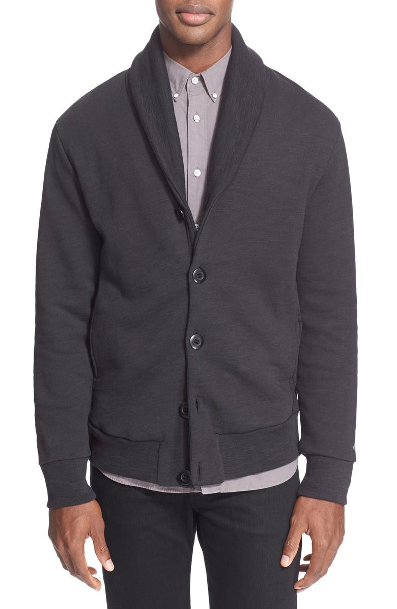 rag & bone 'Gaspar' Shaw Collar Cardigan, Main, color, 