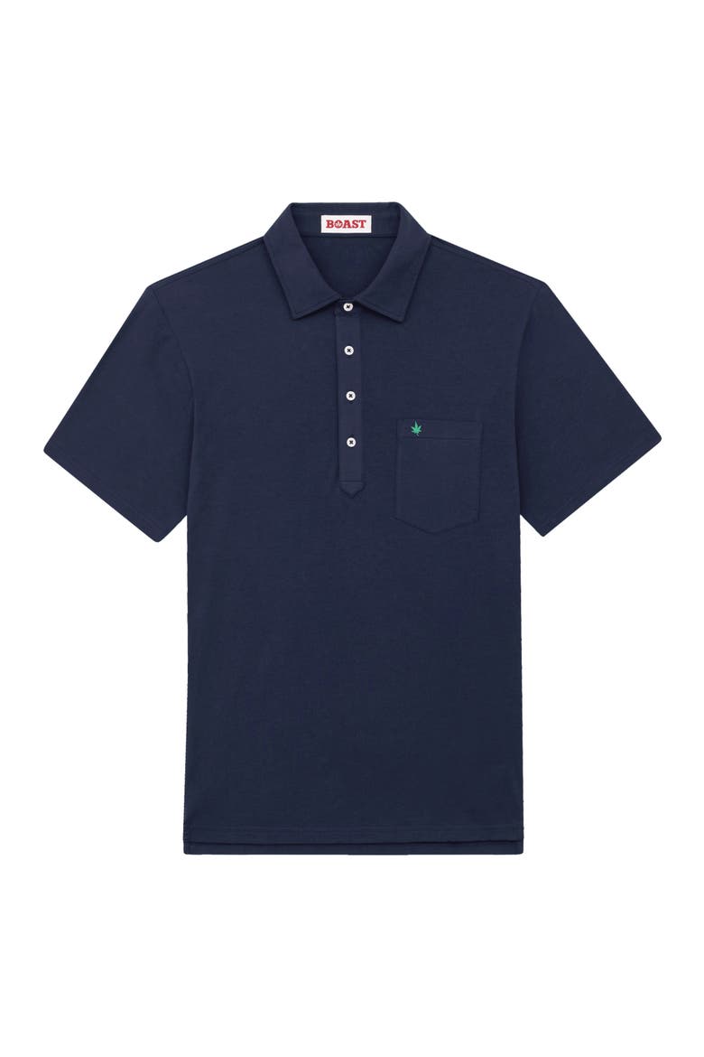 Club Polo, Main, color, Navy Green