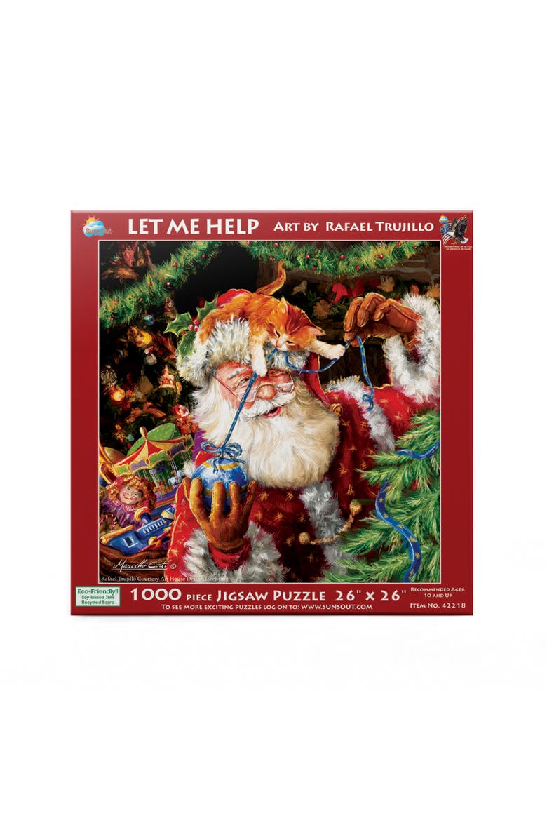 Sunsout Let Me Help 1000 piece Jigsaw Puzzle for Adults, Alternate, color, Multicolor