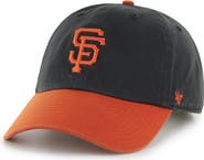 '47 Men's '47 Black San Francisco Giants Clean Up Adjustable Hat