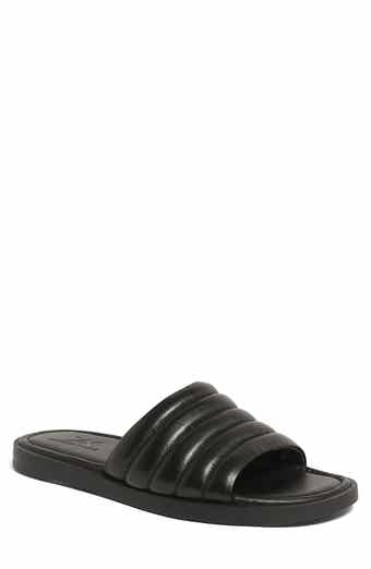 Anthony Veer Key West Leather Slide Sandal