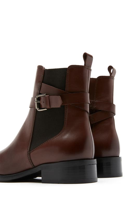 La Canadienne Aiden Waterproof Buckle Boot In Brown