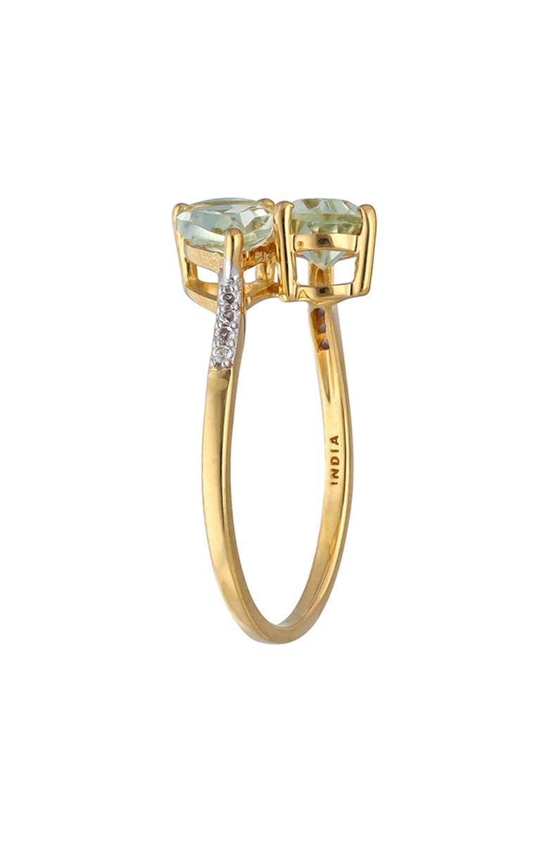 YS GEMS Pear Prasiolite Ring, Alternate, color,