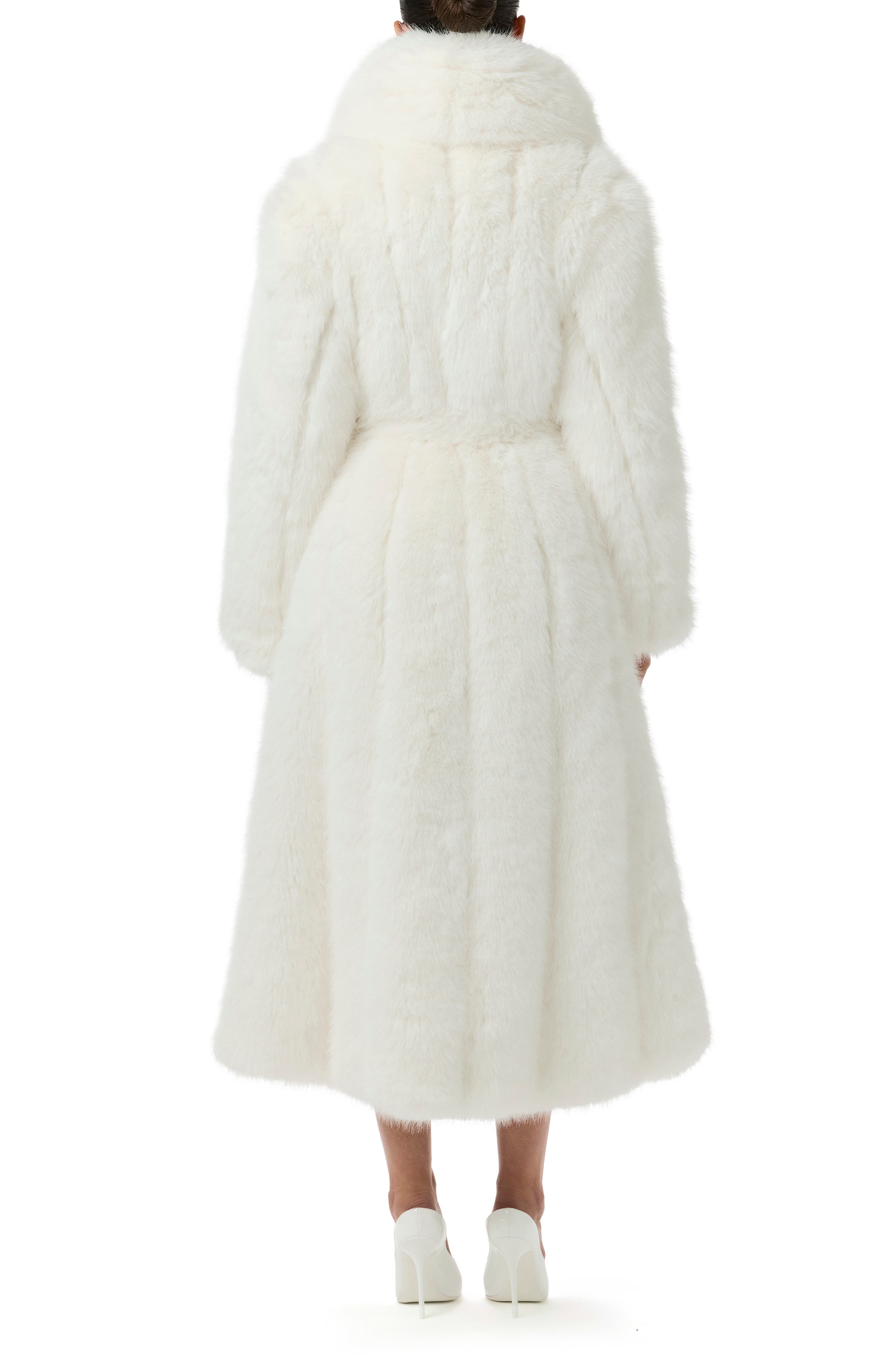 Naked Wardrobe Pelted Faux Fur Coat (Women) | Nordstrom