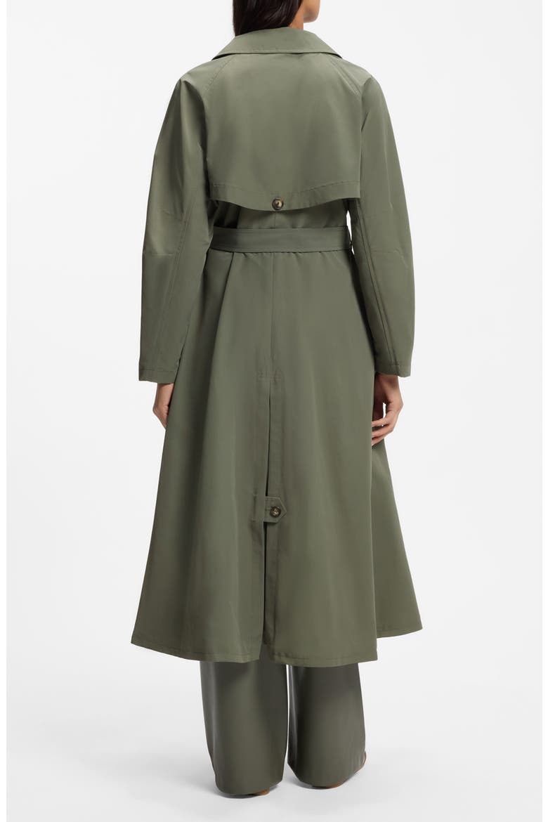 Calili Trench Coat, Alternate, color, TEA LEAF