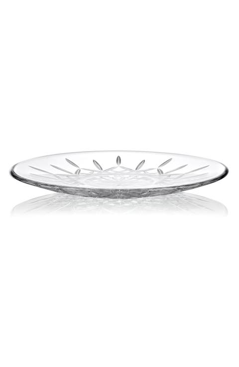 Lismore Crystal Decorative Plate