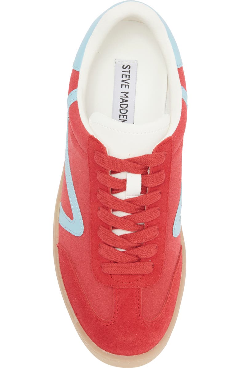 Steve Madden Reformer Sneaker, Alternate, color, Red Multi
