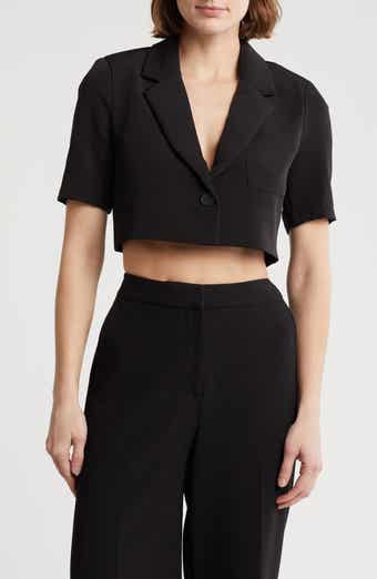 Love By Design Ryder Short Sleeve Crop Blazer