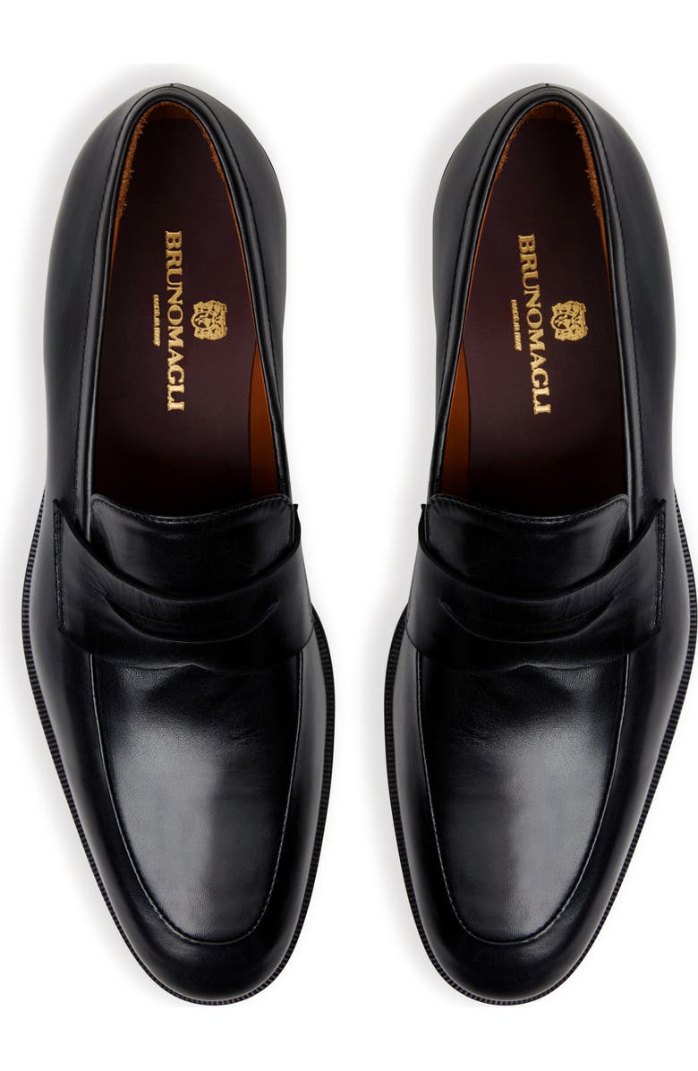 Bruno Magli Maioco Penny Loafer, Alternate, color, Black