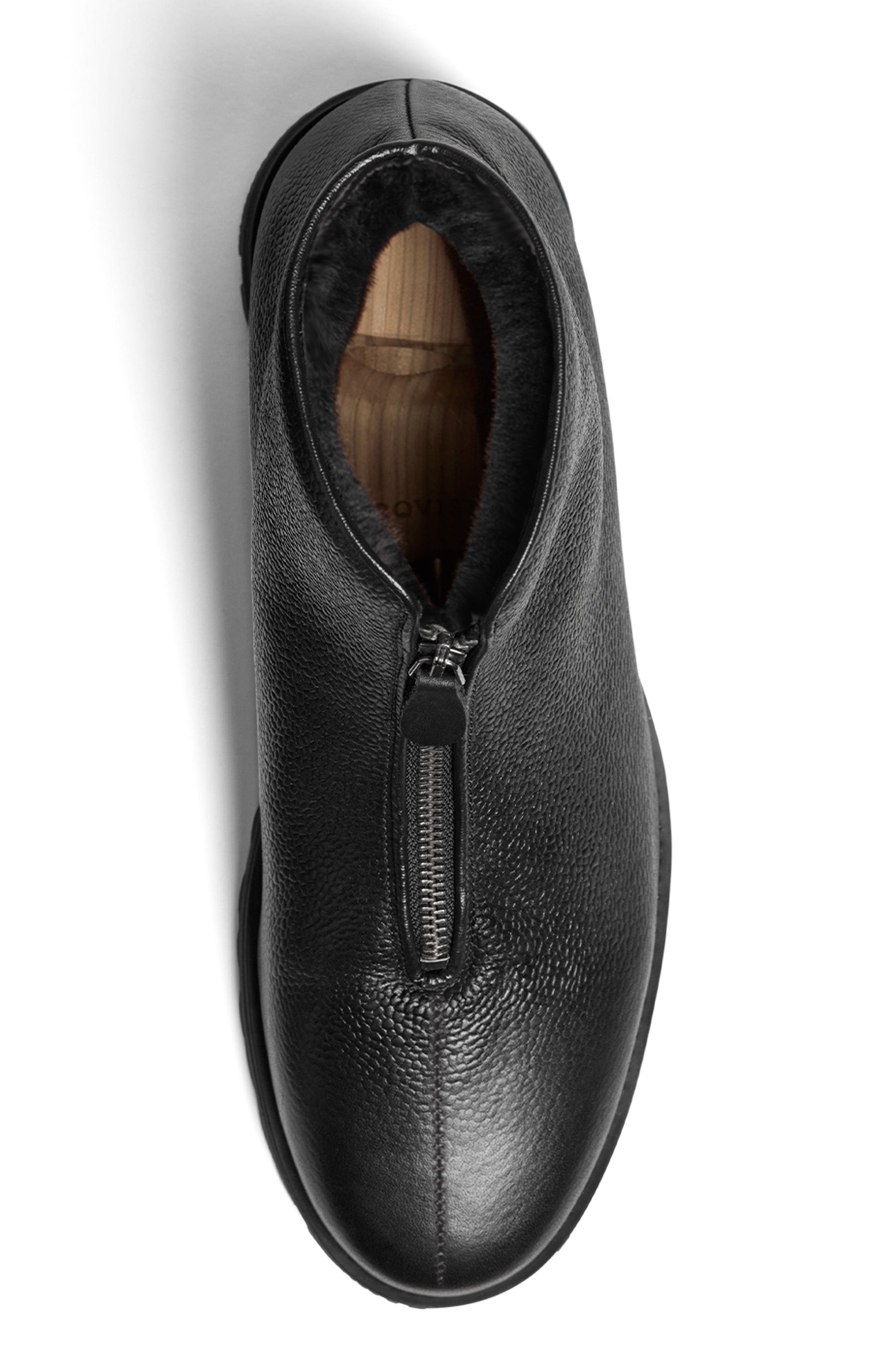 Myrqvist Funäs Zipper Boots, Alternate, color, Black Grain