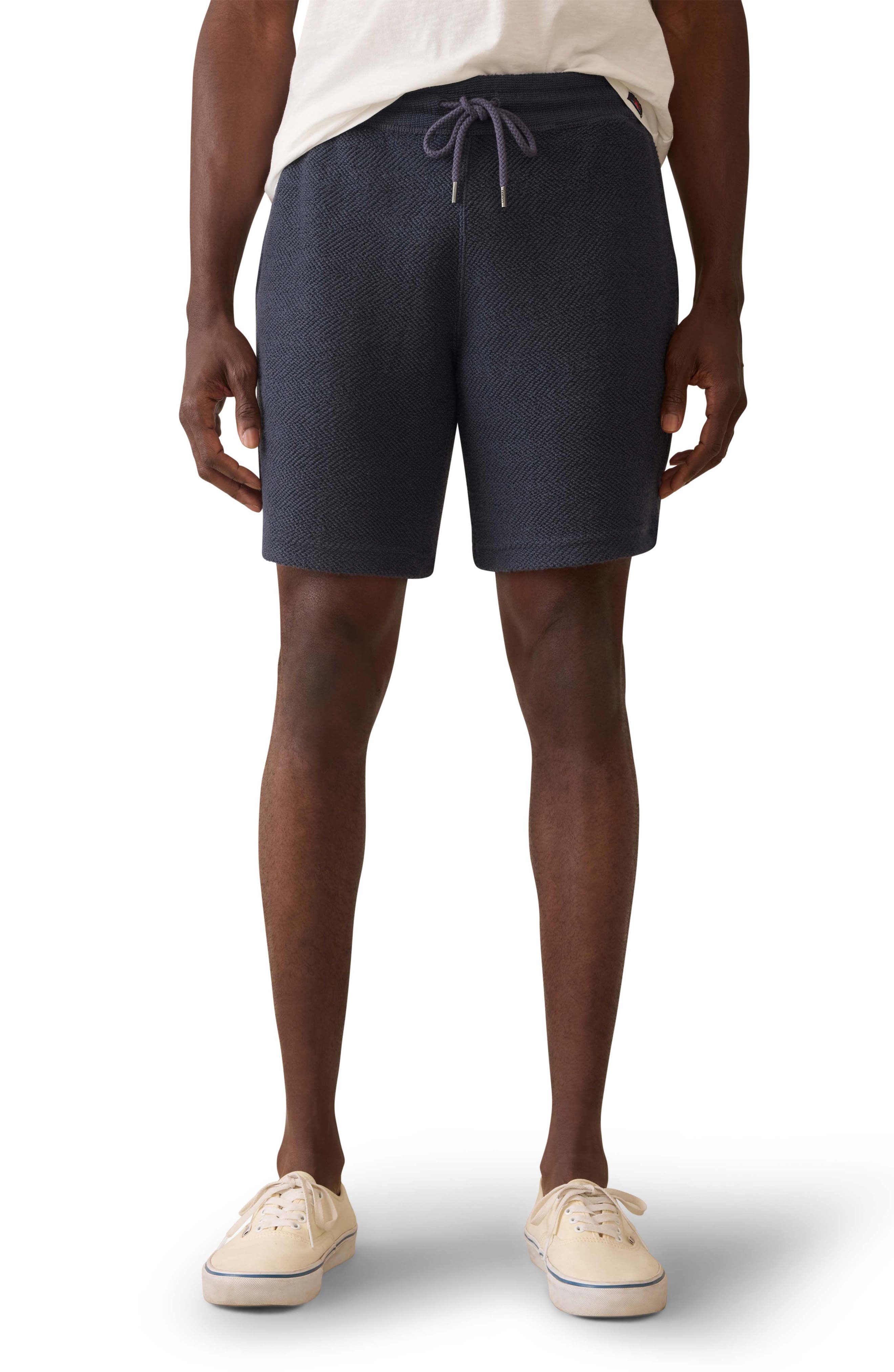 Faherty Whitewater Knit Drawstring Shorts