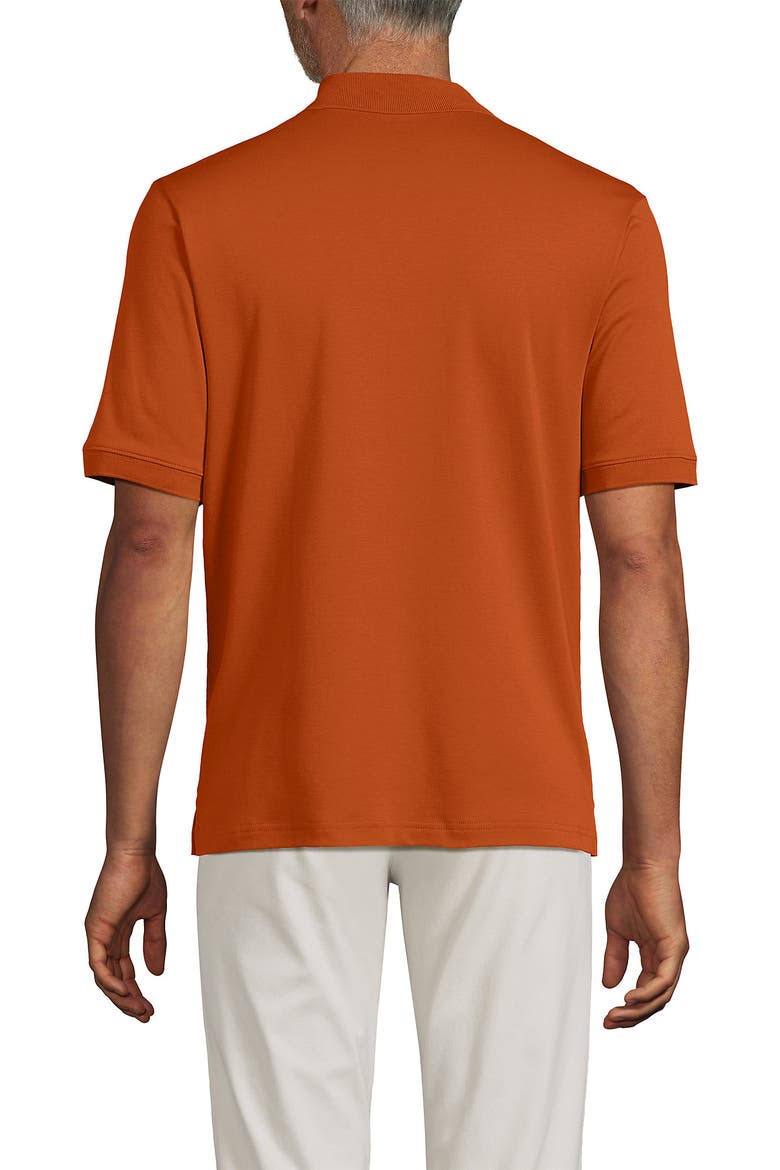 Short Sleeve Cotton Supima Polo Shirt, Alternate, color, Desert Clay