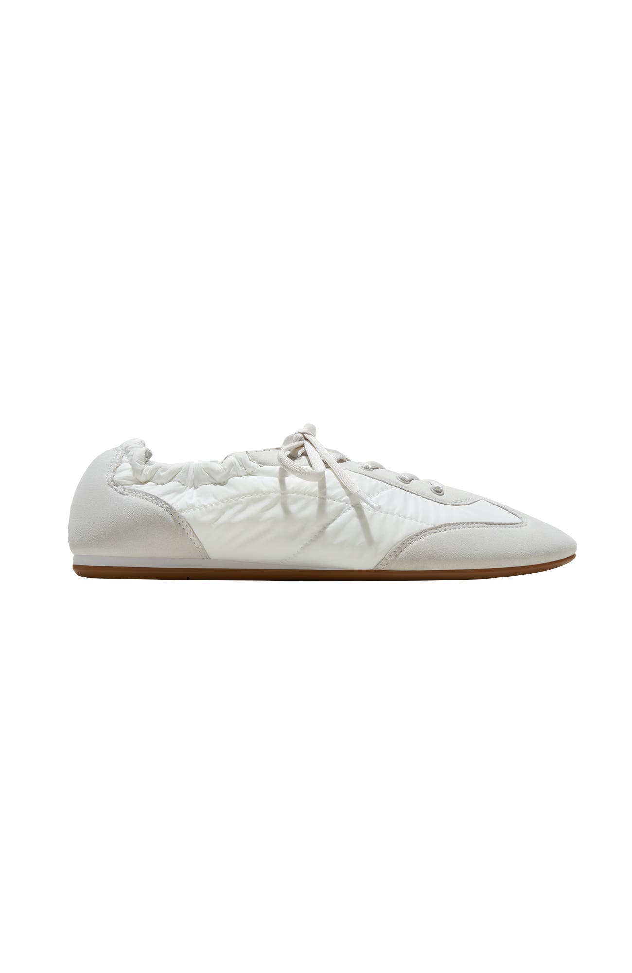 Yancy Jogger Re-Nylon Sneakerina, Alternate, color, White Smokey Grey