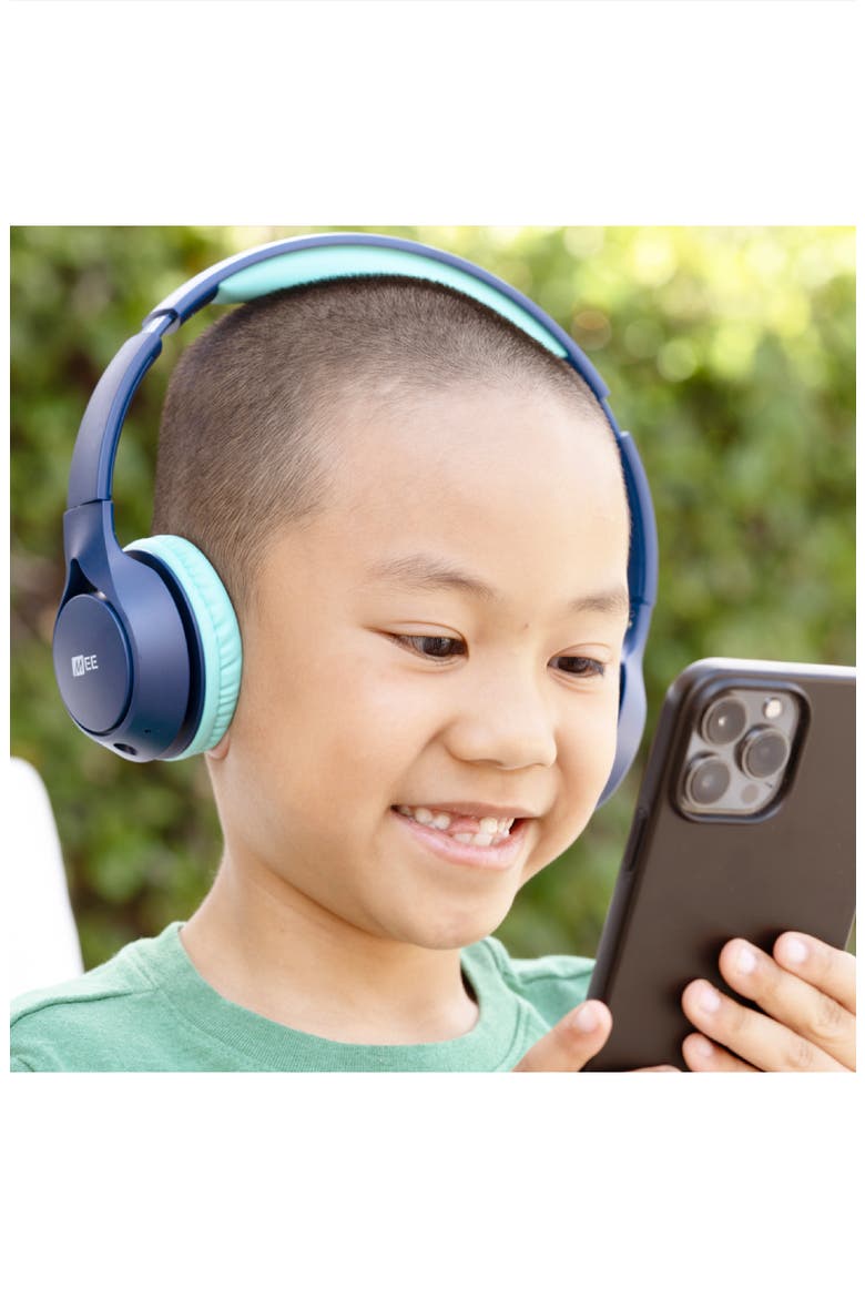 KidJamz KJ45BT Bluetooth Wireless Headphones for Kids, Alternate, color, Blue