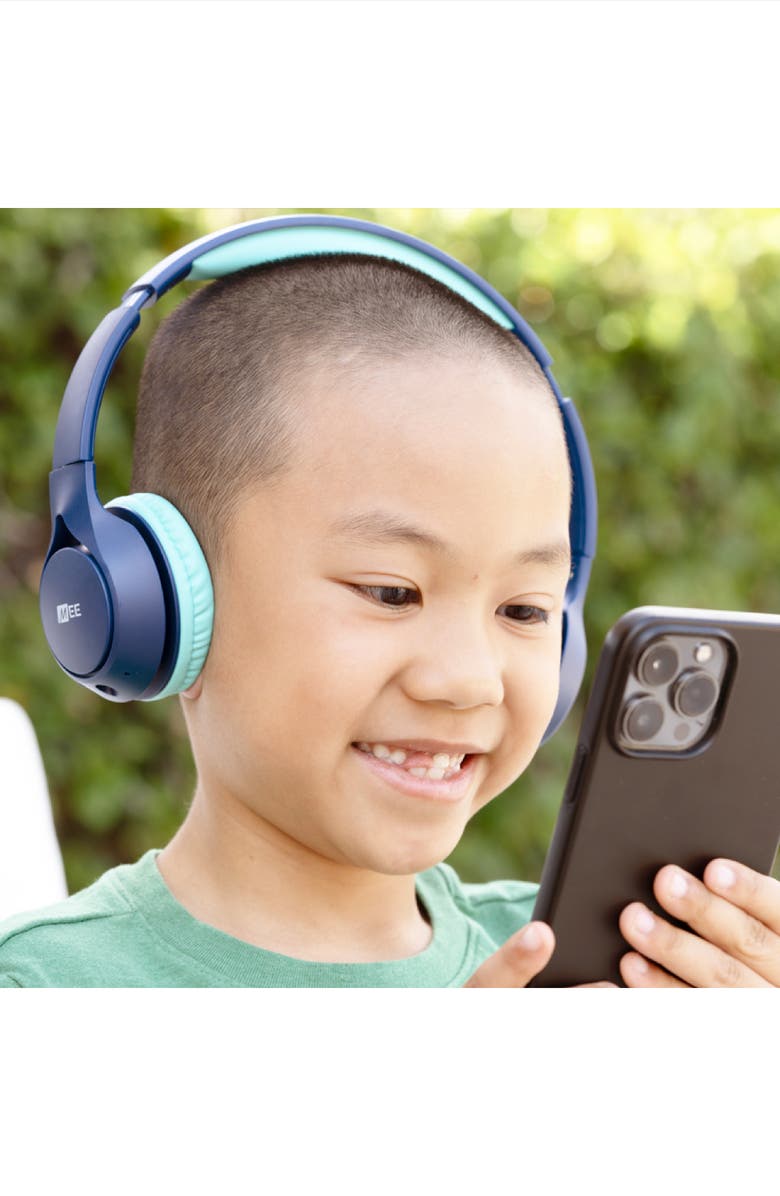 MEE audio KidJamz KJ45BT Bluetooth Wireless Headphones for Kids, Alternate, color, Blue