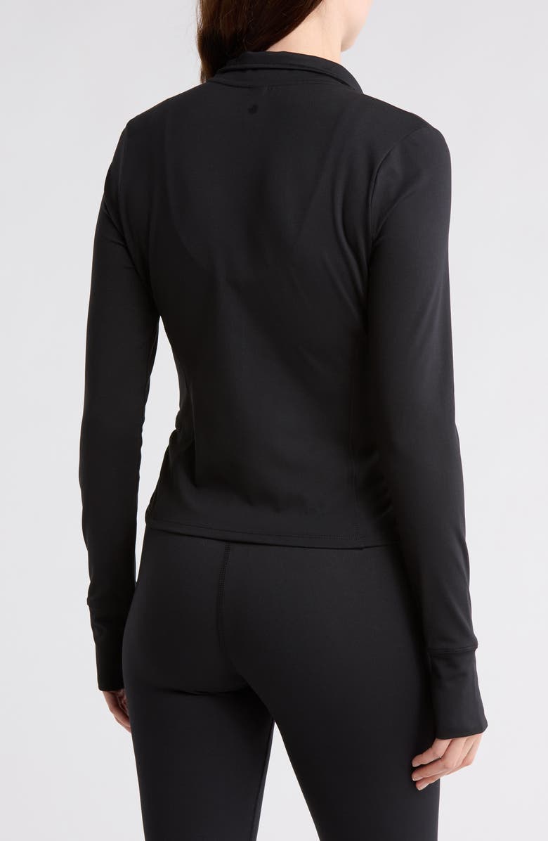 YOGALICIOUS Lux Cityline Cropped Fitted Jacket, Alternate, color,
