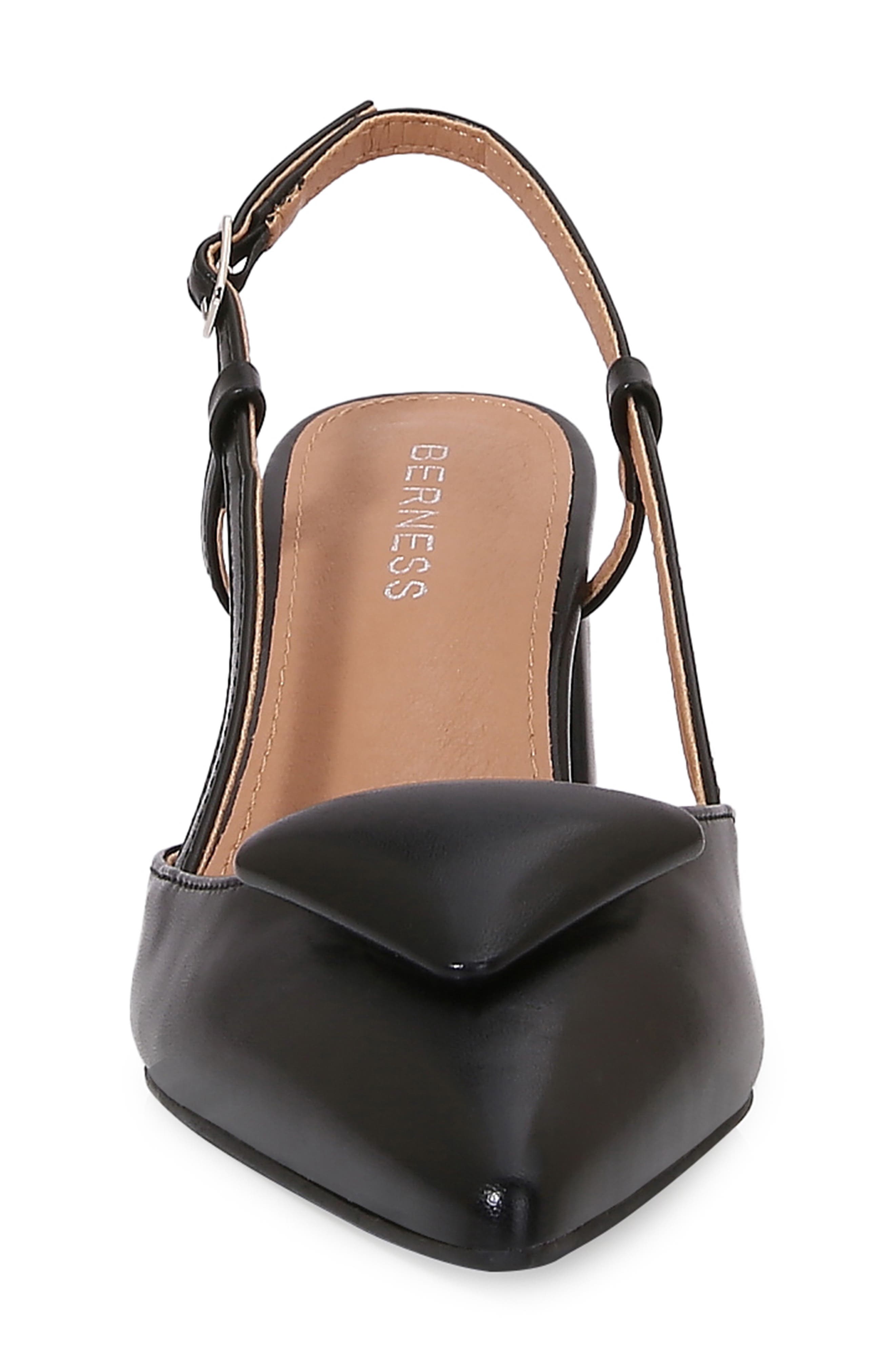 BERNESS Slingback Pump, Alternate, color, Black