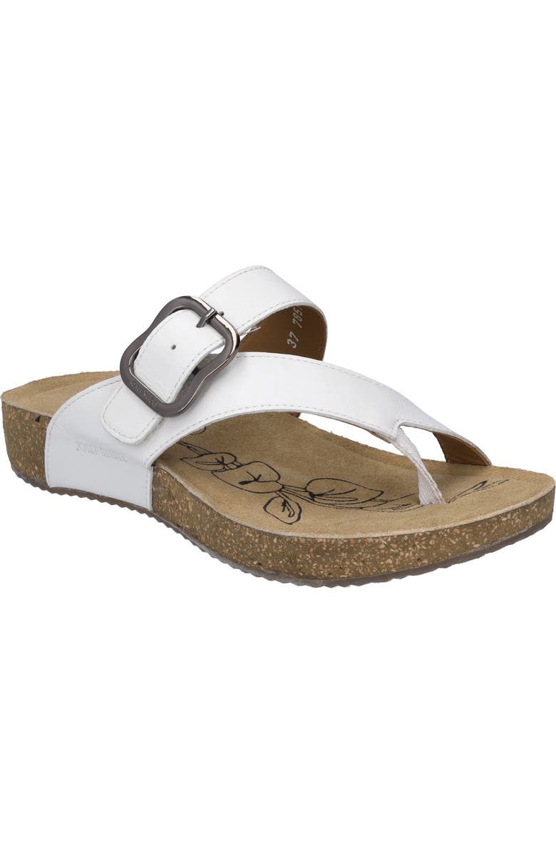 Josef Seibel Tonga 77 Sandal, Main, color, White