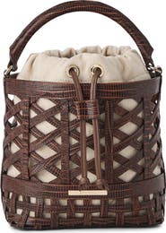 Brahmin Mini Amelia Top Handle Bucket Bag