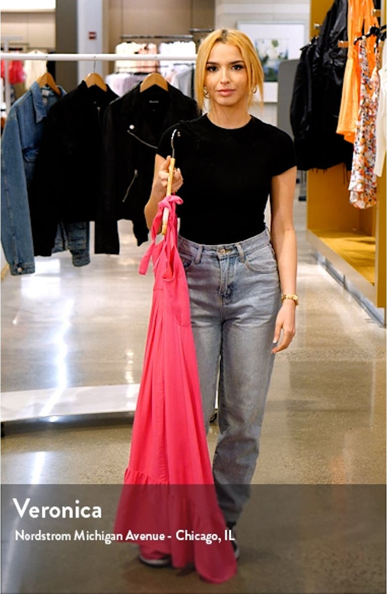 Sophia Rose Tie Strap Midi Sundress, sales video thumbnail