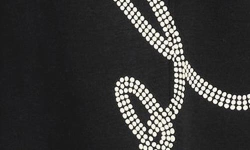 JORDAN JORDAN BROOKLYN FLEECE RHINESTONE LOGO SWEATPANTS
