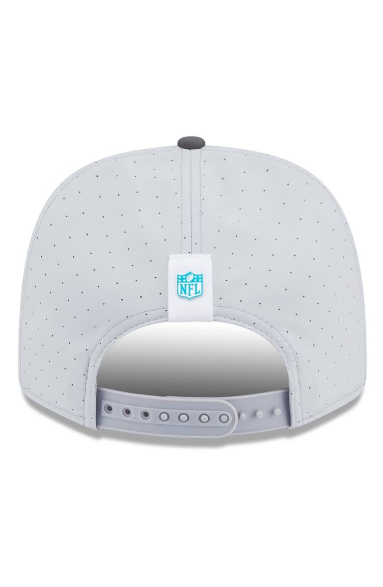 New Era Men's New Era  Gray/Graphite Miami Dolphins 2025 NFL Training Camp 9SEVENTY Adjustable Hat, Alternate, color, 