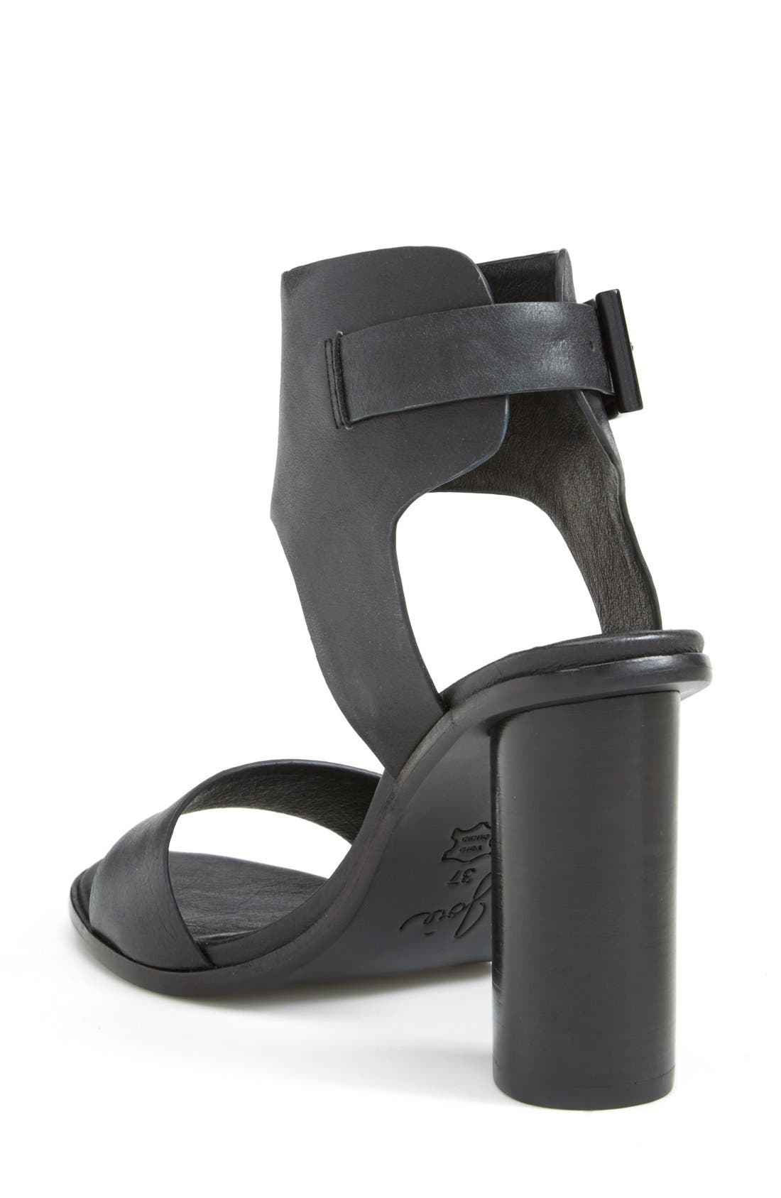 'Opal' Sandal, Alternate, color, BLACKOUT